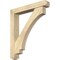 Ekena Millwork Imperial Craftsman Rough Sawn Bracket w/ Offset Brace, Douglas Fir, 6"W x 36"D x 40"H BKT0604X36X40IMP04RDF - alternate 1